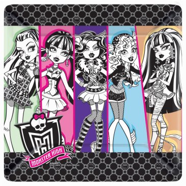 Monster High. Праздничное украшение детского стола