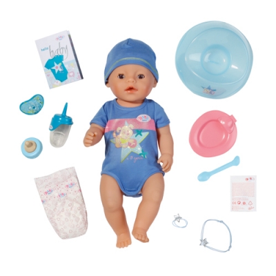 Кукла Zapf BABY BORN - ОЧАРОВАТЕЛЬНЫЙ МАЛЫШ (43 см, с чипом и аксессуарами)
