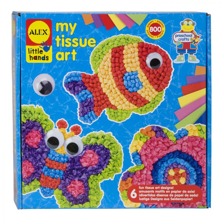 Набор для творчества Маленькие ручки ALEX® Toys - Early Learning Tissue Paper Art