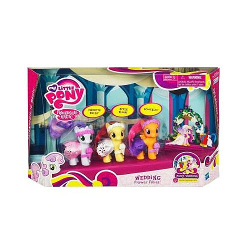 My Little Pony Wedding Flower Fillies Set