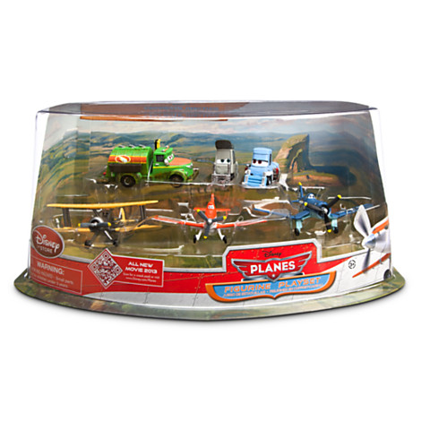 Набор самолётиков Дисней Литачки Planes Figure Play Set - Propwash Junction