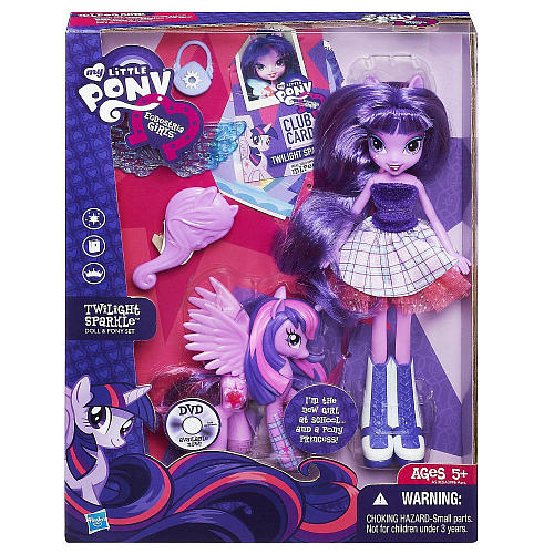 My Little Pony Equestria Girls - Twilight Sparkle Doll with Pony