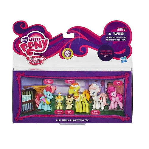 My Little Pony Deluxe Mini Pack - Cake Family Babysitting Fun