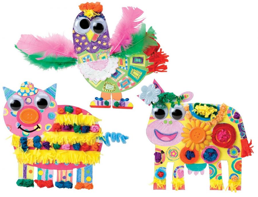 Набор для творчества Маленькие ручки ALEX® Toys - Early Learning My Collage Farm -Little Hands