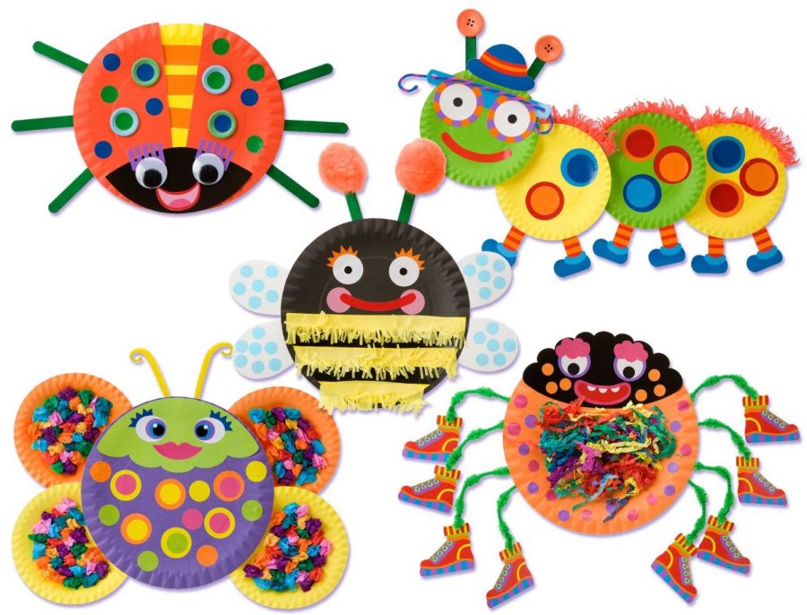 Набор для творчества Маленькие ручки ALEX® Toys - Early Learning Paper Plate Bugs