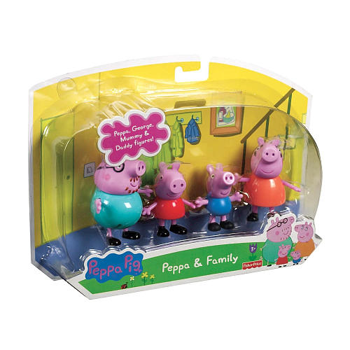 Набор фигурок "Свинка Пэппа и её семья" (Peppa Pig and Family)