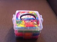  Наборы Rainbow Loom Bands для плетения браслетов из резиночек, 3600шт
