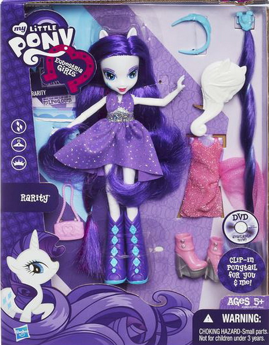 My Little Pony Equestria Girl - кукла Рарити с аксессуарами