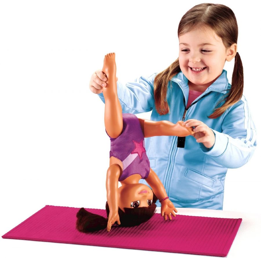 Fisher-Price Кукла Даша Следопыт Фантастическая гимнастка (Dora The Explorer )
