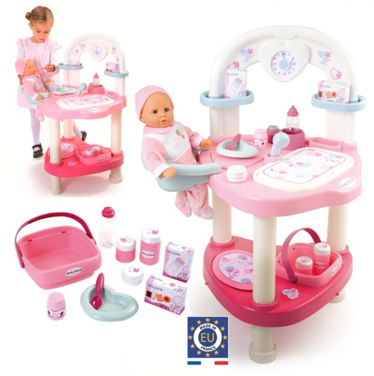  Ігровий центр Baby Nurse для догляду за лялькою, аксес., 3+