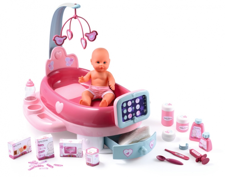 Ігровий центр "Baby Nurse" для догляду за лялькою з пупсом 32 см, ліками та аксес., 39x54x50 см, 3+