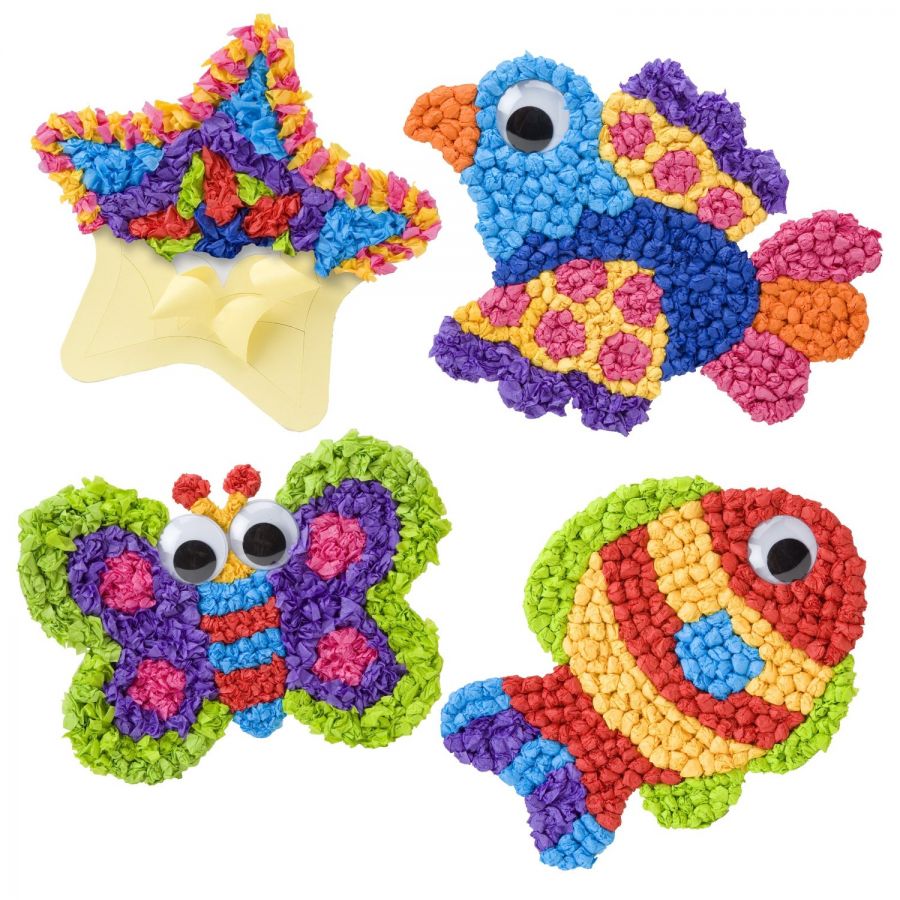 Набор для творчества Маленькие ручки ALEX® Toys - Early Learning Tissue Paper Art