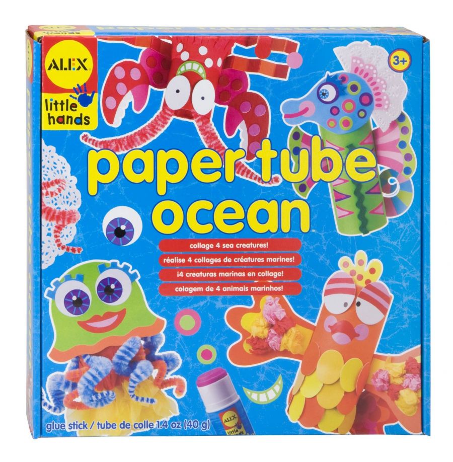 Набор для творчества Маленькие ручки ALEX® Toys - Early Learning Paper Tube Ocean