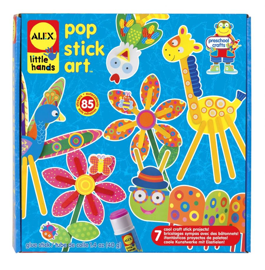 Набор для творчества Маленькие ручки ALEX® Toys - Early Learning Pop Stick Art 